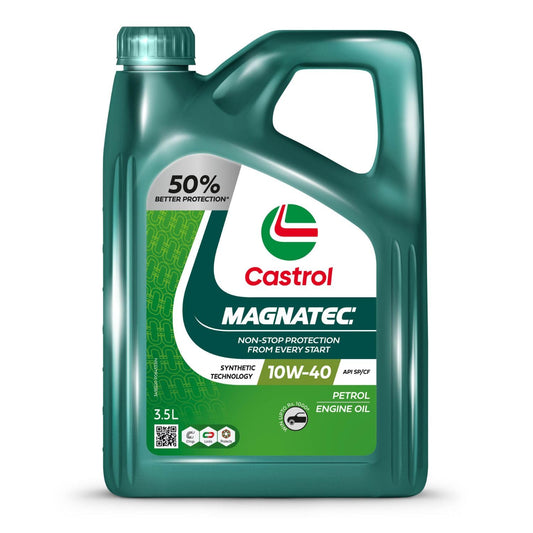 Castrol MAGNATEC 10W-40 API SP/CF Semi-Synthetic Engine Oil for Petrol & Diesel Cars