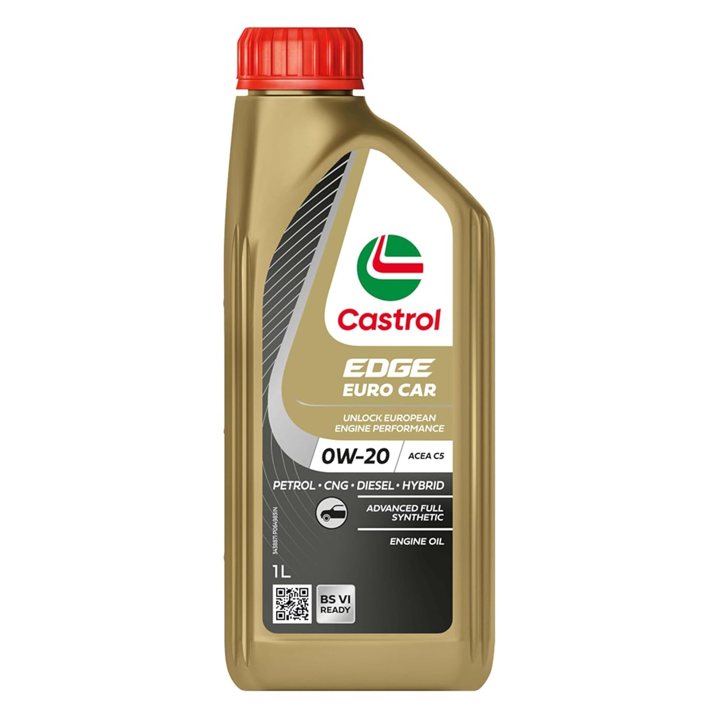 Castrol EDGE Euro Car 0W-20 M Full Synthetic Engine Oil | Power Boost Technology | For Petrol, Diesel, CNG & Hybrid Cars