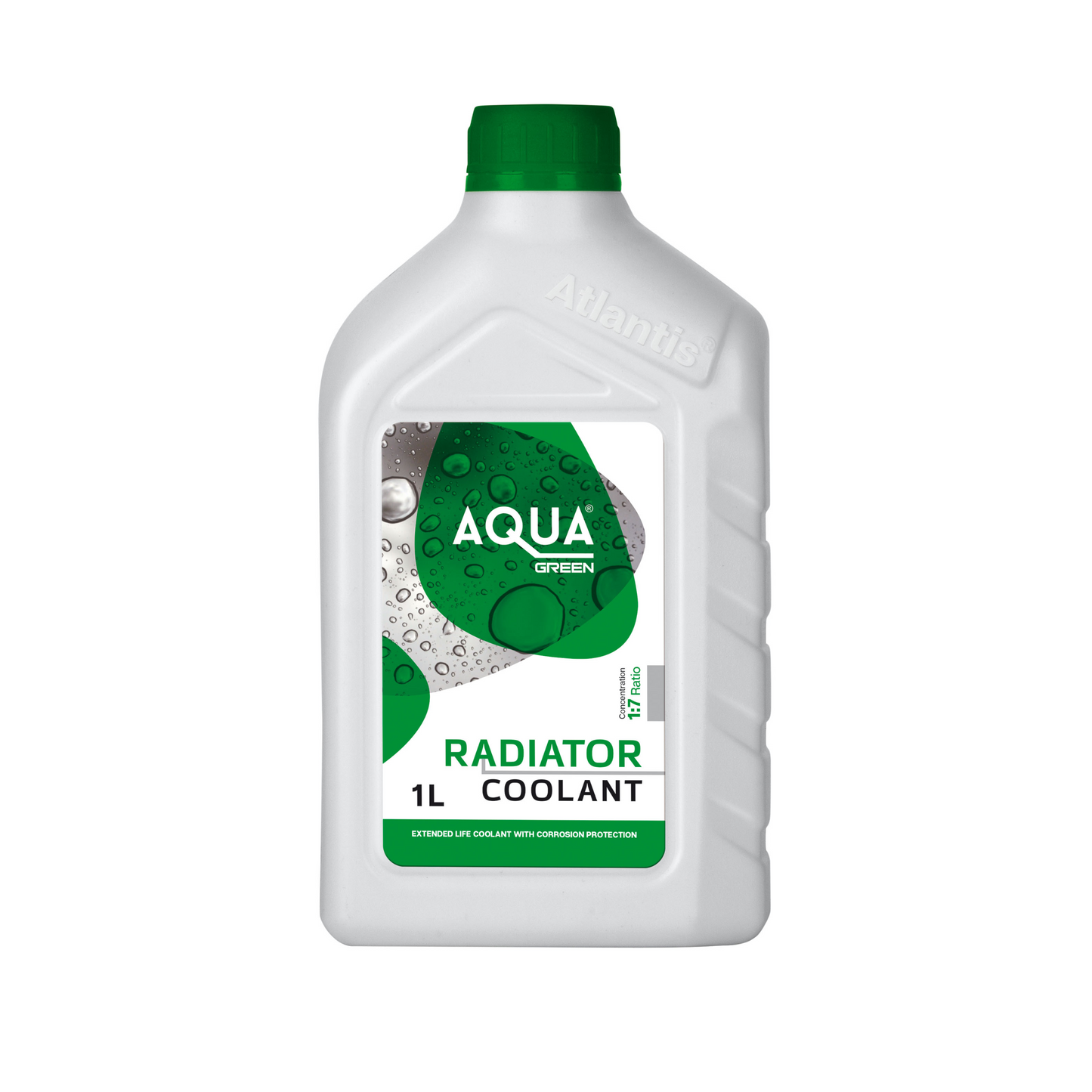 Aqua Coolant 1:7 Concentrate - 1L Engine Coolant for Cars, Trucks, and Tractors