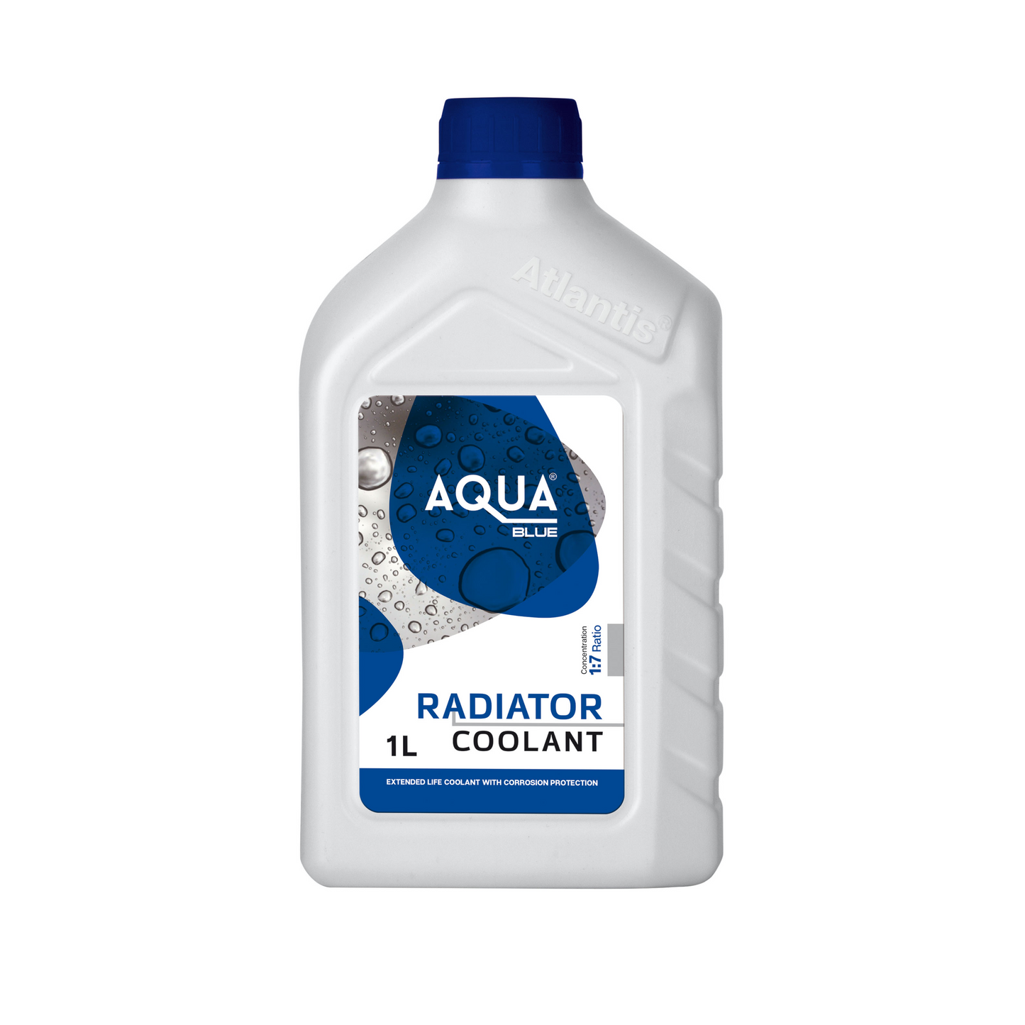 Aqua Coolant 1:7 Concentrate - 1L Engine Coolant for Cars, Trucks, and Tractors