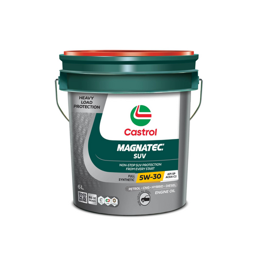 Castrol MAGNATEC SUV 5W-30 ACEA C2 API SP Full Synthetic Engine Oil for Petrol, CNG and Diesel SUV