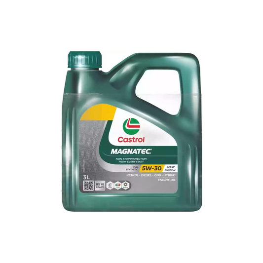 Castrol MAGNATEC 5W-30 ACEA C2 API SP Full Synthetic Engine Oil – Ideal for Petrol, CNG, Hybrid, and Diesel Vehicles